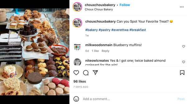 ChouxChoux Bakery - pastries