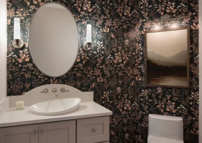 Moody Luxe Half Bath Remodel | Lake Stevens, WA