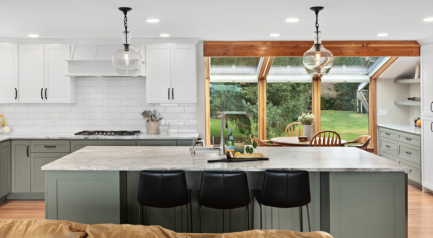 1970s Kitchen Remodel Wows With Open Concept