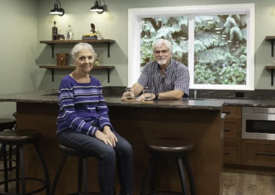 Entertainment-Focused Basement Remodel in Marysville, WA