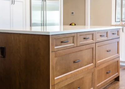 Mill Creek, WA Kitchen Remodel Featuring Peninsula and Island