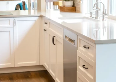 Mill Creek, WA Kitchen Remodel Featuring Peninsula and Island