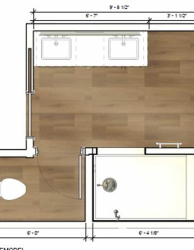 Primary Bathroom Remodel in Snohomish, WA Featuring Modern Design and Custom Details