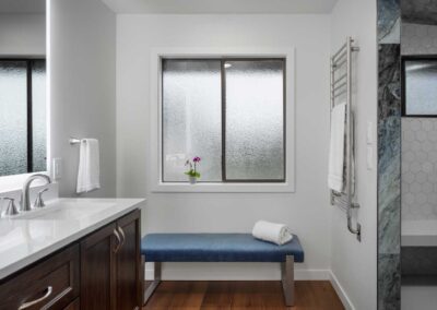 Primary Bathroom Remodel in Snohomish, WA Featuring Modern Design and Custom Details